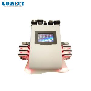Energy Saving 6 In 1 RF Cavitation Slimming Machine With Lipo Laser