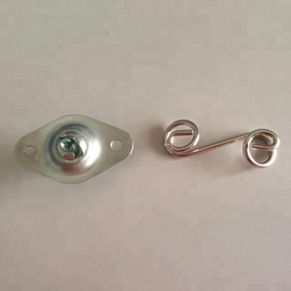 Universal Car Fitment 1/4 Turn Button Fasteners with Stainless Steel .500" Self-Eject Dzus and 1.0" Springs in Aluminium