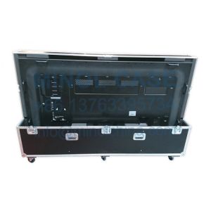 Custom Flight LCD Plasma Case With Wheel For Large Equipment
