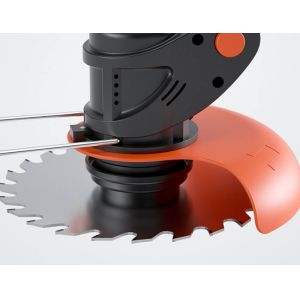 Handheld Electric Cordless Grass Cutter Handheld Lawn Mower Manual Telescopic