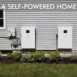 Durable LCD Powerwall Battery Storage , Multiscene Solar Panels Powerwall