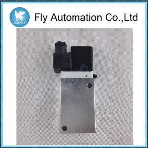 Electromagnetic Actuated Inline Single Pneumatic Solenoid Valves 1/4" 5/2 Way