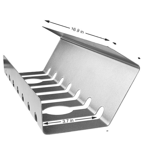 Quality Functional Design Powder Coated Metal Cable Duct for Horizontal Desk 43x10x10cm White wholesale