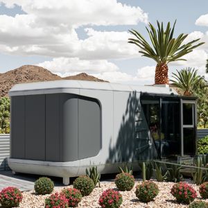 Prefabricated Apple Capsule Container Portable Outdoor Eco Capsule Room For