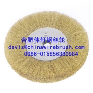 Crimped Wire Circular Brushes with Nuts
