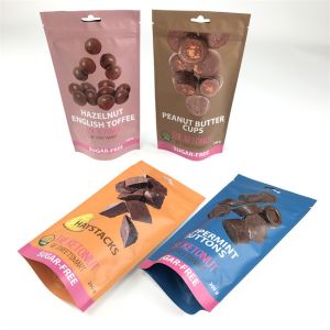 CMYK 110mic Zipper Stand Up Pouch Edibles Hemp Child Proof Mylar Bags