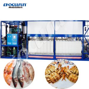 15tons Direct Evaporation System Block Ice Making Machines with Customizable