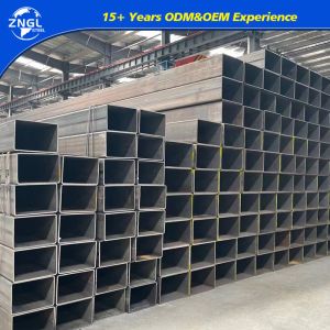 Q195/Q215/Q235/Q345 Round Black Galvanized Square Steel Pipe for Tubing and Pipe ASTM
