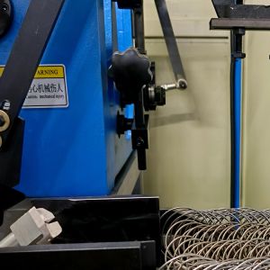 Coiling Mattress Spring Making Machine Automatic With Spring End Ring Diameter