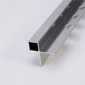 Polished 8mm Brushed Chrome Tile Trim ISO9001