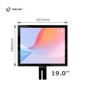 19-Inch Industrial Capacitive Touch Screen For Outdoor Interactive Kiosks By