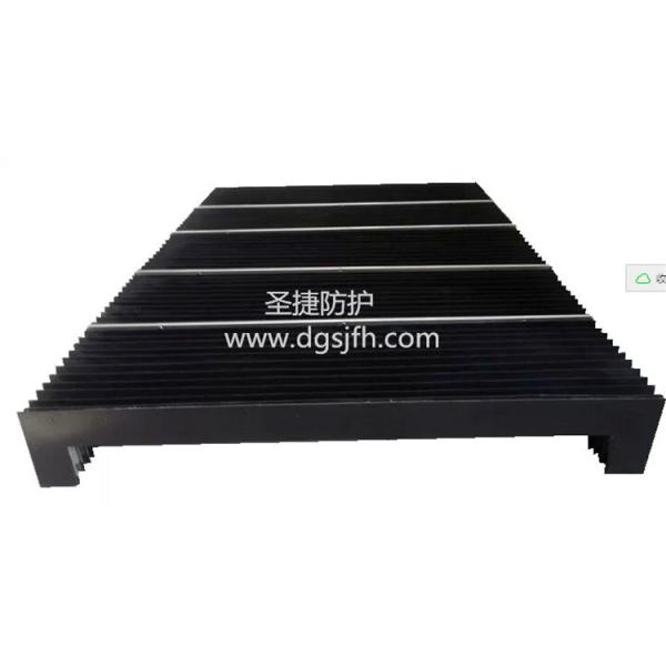 Quality black heat sealed bellows with fabric /pvc for weld spatter or elevated tempertures wholesale