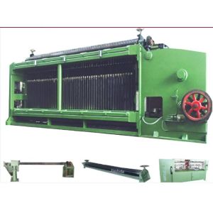 4300mm Weaving Mesh Width New Double Rack Drive Gabion Box Machine, Hexagonal