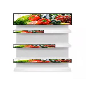 24V Supermarket Electronic Shelf Led Display Screen 480x60mm OEM