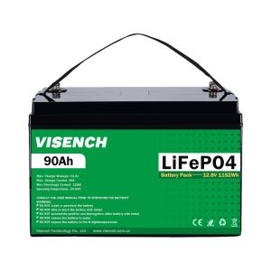 Cheap Visench Deep Cycle Storage Energy System 12V 70Ah Lifepo4 Rechargeable Lithium Iron Phosphate Battery for sale