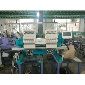 China 15 Needles Two Head Embroidery Machine With One Year Warranty CE ISO9001 on sale