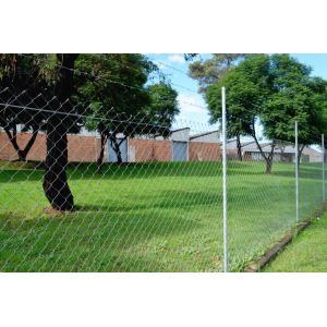 Galvanized Chain-Link Fence 1.8mx10x50mmx50mm2.5mm, 29kg