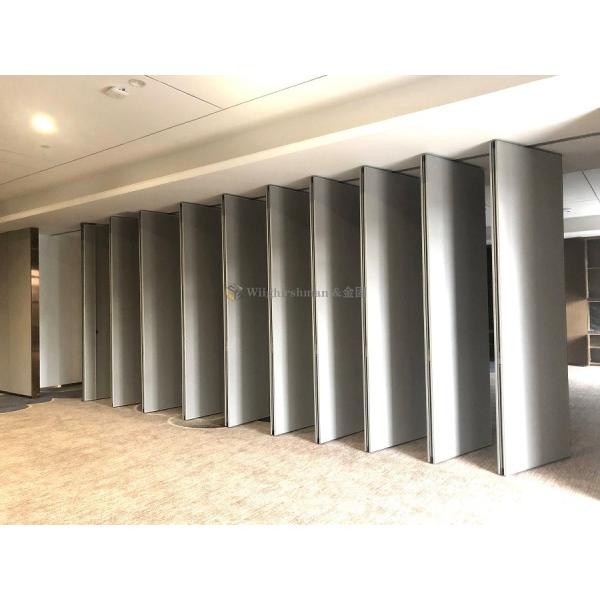 Removable Demountable Partition Wall Aluminum Alloy Frame Easy Installation And