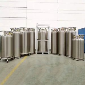 Mobile Cryogenic Dewar Cylinder 2.6mpa 450l Oxygen Tanks