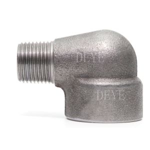 Threaded NPT High Pressure Pipe Fittings street elbow With 3000LBS 6000LBS