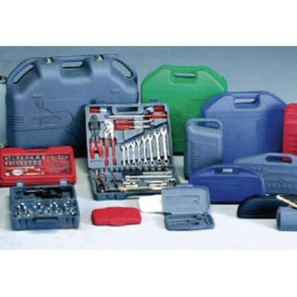 Autoparts Plastic Blow Moulding Machine , Pet Stretch Blow Moulding Machine With Digital Unit