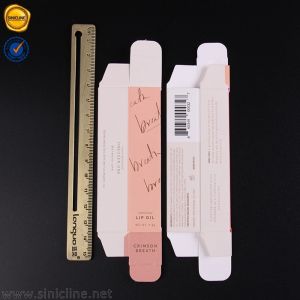 Custom Printing Folding Paper Cosmetic Packaging Box For Lipstick