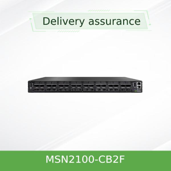 Quality 2 Core Short Depth Mellanox SN2000 Switch MSN2100-CB2F 100GbE 1U 16 QSFP28 Ports 2 AC PSUs X86 wholesale