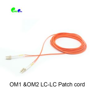 High quality LC Patch cord with SM G652D G657A1 G657A2 G657B3 OM1 OM2 OM3 OM4