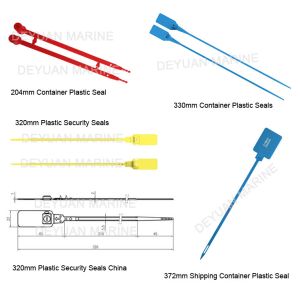 Cheap Fashion PP Plastic Security Seals Iso Container Parts With Metal Inserted Locking for sale