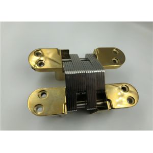 PVD Coated Adjusting Hidden Hinges / Durable Adjustable SOSS Hinges