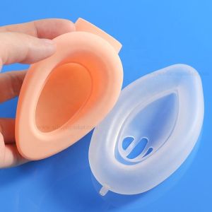 Custom Make Two Part Liquid Silicone rubber Laryngeal Mask For Anesthesia