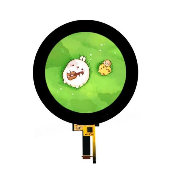 Circular LCD Screen 31 Pin With Touch Function , 4 Inch Round Touch Display