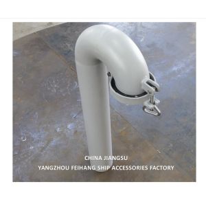 Mrine Deck Round Goose Neck Ventilation Diameter 100mm, AB Type, With Flap Valve