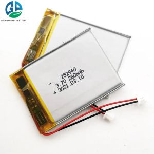 Iec62133 252940 Lithium Polymer Battery Pack 260mah 3.7v