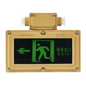 Emergency Exit Sign Light Industrial Grade Wall Hanging Emergency Exit Sign