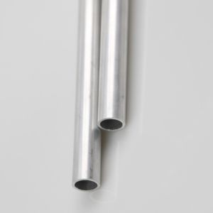 China 3003 Aluminum Alloy Pipe H14 Corrosion-resistant Silver Outside Diameter 9.55mm on sale