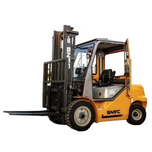 Cheap Rough Terrain 3.5ton Diesel All Terrain Wheel Loader Forklift With Yunnei Engine for sale
