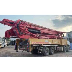 Sany 60M Used Concrete Pump Truck With Man Chassis Model 2017