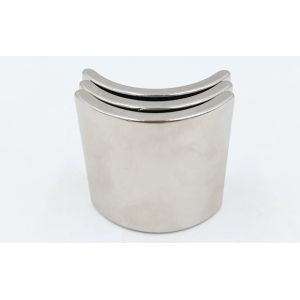 NdFeB DC Motor Arc Magnets Powerful Permanent Magnet For Spur Gearboxes