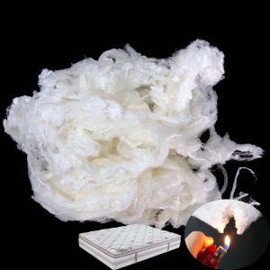 5D×64mm Viscose Staple Fiber Super A Grade For Flame Retardant Mattress