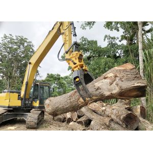 OEM 360 Degrees Rotation Hydraulic Grapple For 4-55tons Excavator