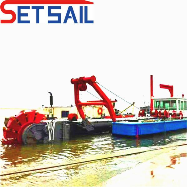 Cyclone Type Hydrocyclone Rexroth Hydraulic Wheel Bucket Dredger with River Sand
