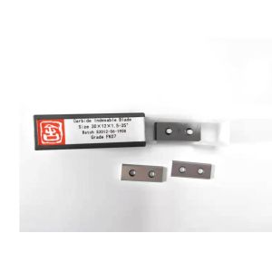 30x12x1.5mm Reversible Indexable Knives Tungsten Carbide Insert for Wood Working