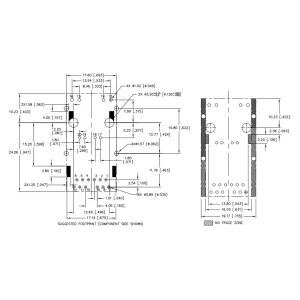 J1V-U2500NL Vertical POE RJ45 Connector ISO9001 With 2.5G Base-T Magnetics
