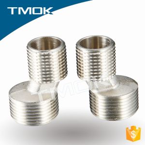 Cheap 2 Inch Nickel Plating Bspp Internal Thread Brass Coupling Fittings for sale