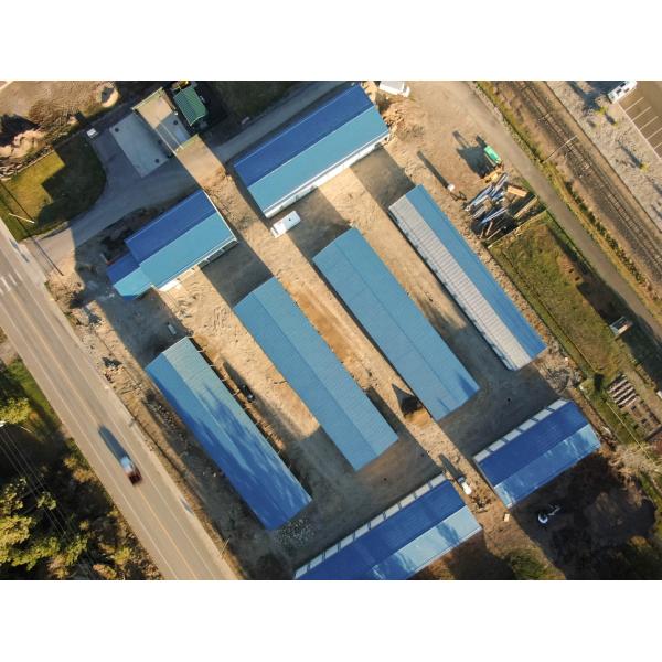 Steel Farming Industrial Prefabricated Shed Building with Welding Processing Service