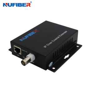Cheap Transmitter And Receiver Lan Ethernet over Coaxial Extender Converter For CCTV Using for sale