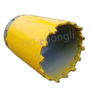Bauer Drilling Pipe Double Wall Casing Pipe 25CrMo Casing Joint Casing Shoe