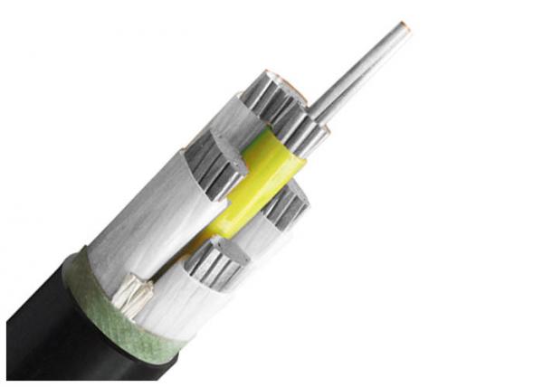 Quality Aluminum Conductor XLPE Insulated Power Cable 5 Cores XLPE  Insulation PVC Sheath wholesale