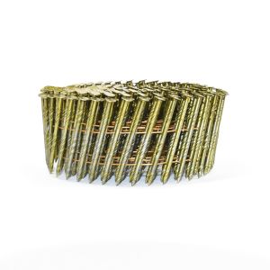 0.99"*2 1/2'' Smooth Shank Galvanized Coil Nails For Building Material